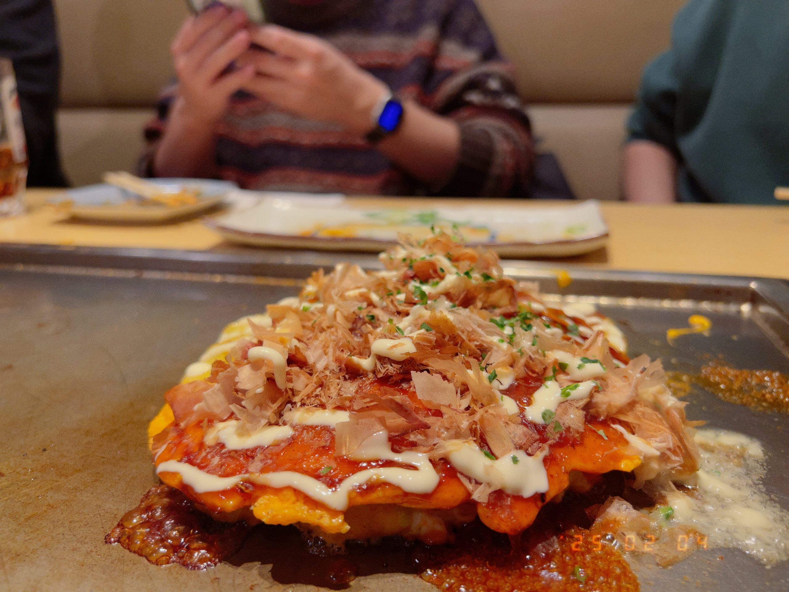 お好み焼きの写真