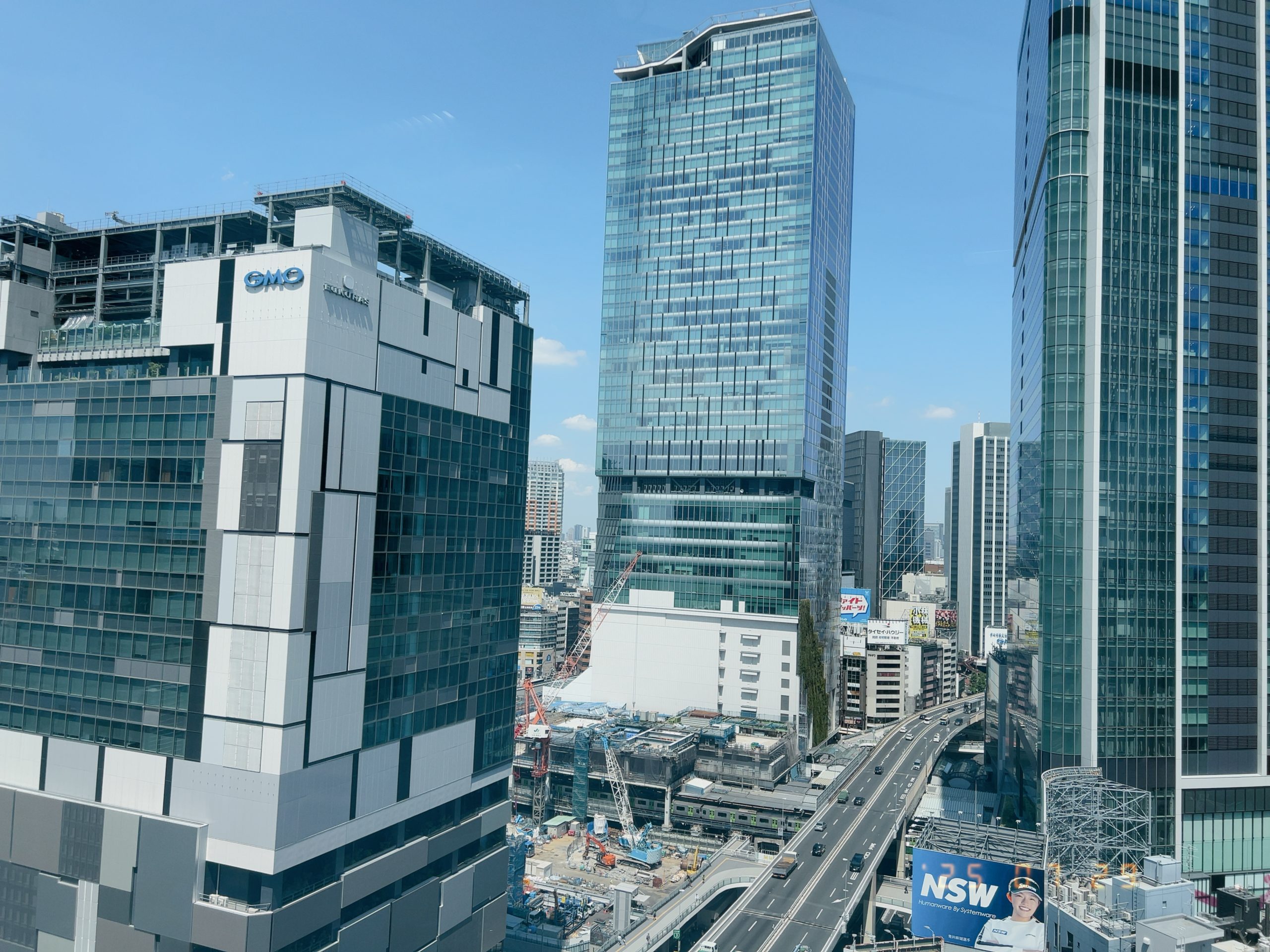 渋谷の職場から外をみたときの写真